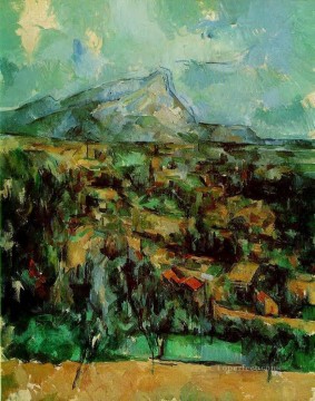 150の主題の芸術作品 Painting - サント・ヴィクトワール山 2 ポール・セザンヌの風景